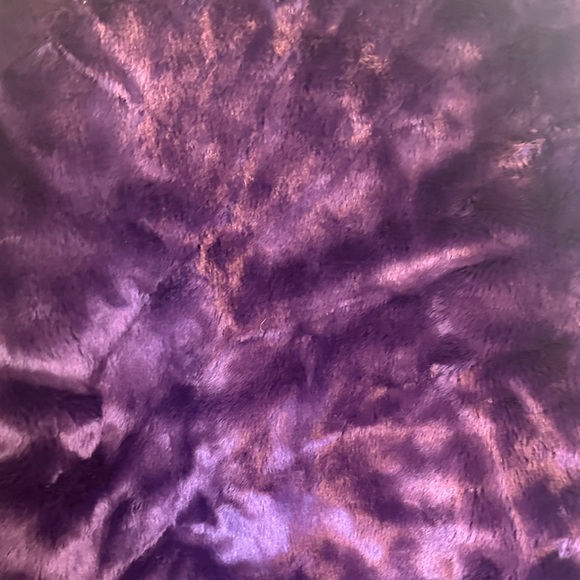 Luxurious Purple Faux Fur Jacket 2XL - Picture 7 of 8